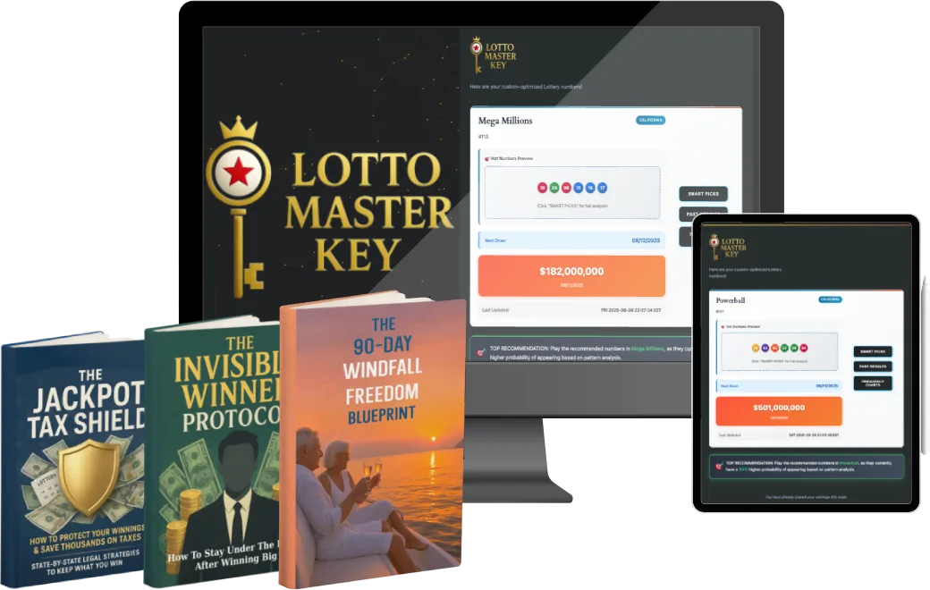Lotto Master Key System — AI Lottery Analysis Platform